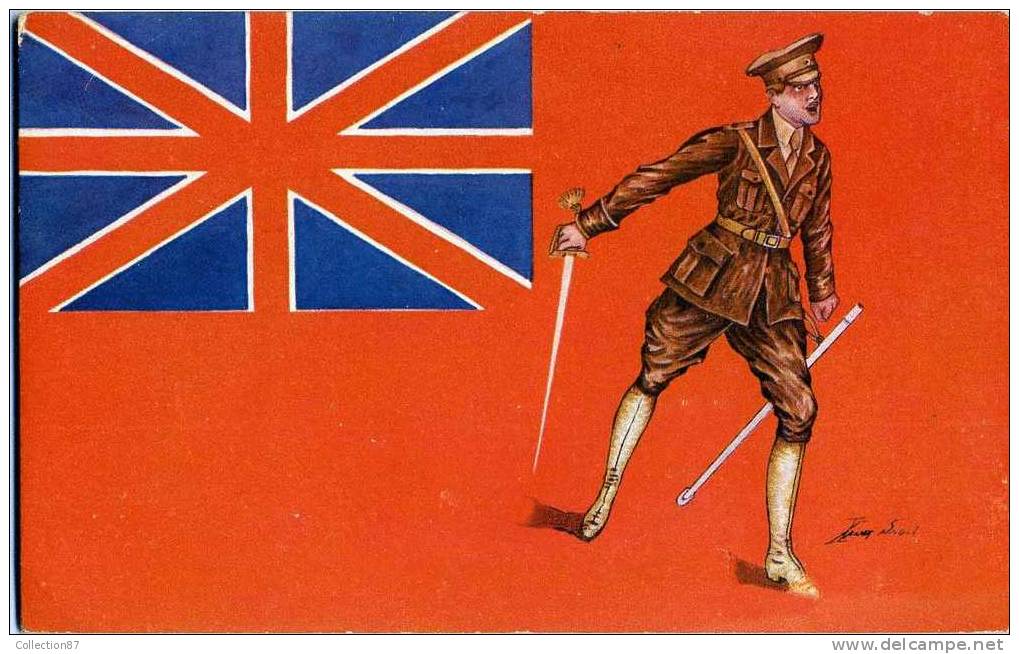 ILLUSTRATEUR X. SAGER - SERIE LES DRAPEAUX ALLIES 66 N° 346 - GUERRE 1914-18 - PATRIOTIQUE - DRAPEAU - VICTOIRE à PARIS - Sager, Xavier