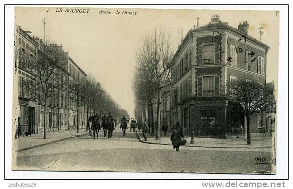 CPA 93.-LE BOURGET.-Avenue D Drancy.-animé.-iop 207 - Le Bourget