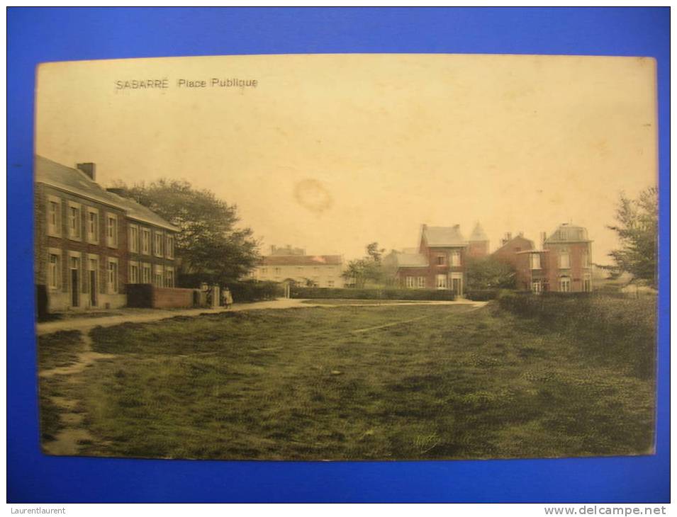 SABARRE - Place Publique ( Colorisé ) - Leglise