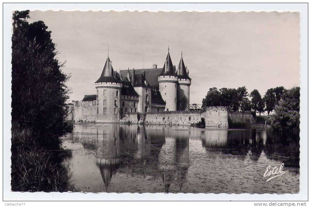 K9 - SULLY-sur-LOIRE - Le Château Et La SANGE (Belle Carte Semi-moderne) - Sully Sur Loire