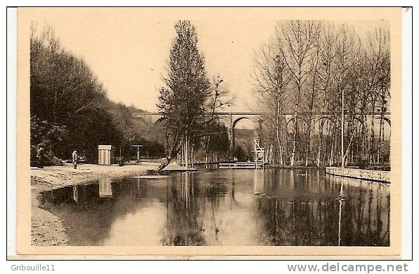 LUSIGNAN  -    ** VUE GENERALE DE LA PLAGE ET VIADUC **    -   Editeur: Coll. C.ANGEVIN De Lusignan / N°: 51 - Lusignan