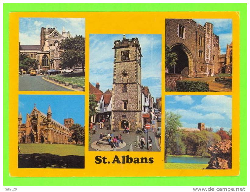 ST. ALBANS - 5 DIFERENT PHOTOS - CARD TRAVEL - - Hertfordshire