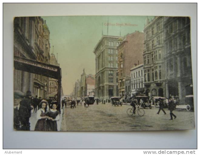 MELBOURNE. COLLINS STREET. - Sonstige & Ohne Zuordnung