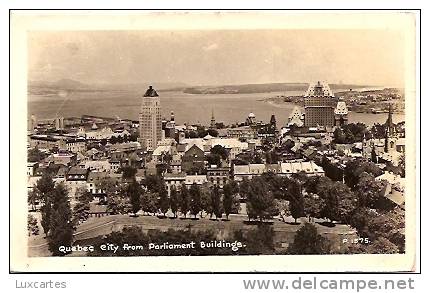 QUEBEC CITY FROM PARLIAMENT BUILDINGS.    P.1575. - Québec - La Cité