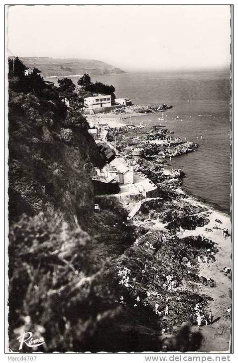 SAINT BRIEUC 22 La Page De L'anse Aux Moines Veritable Photo En Date 1961 Avec Timbre Recto Editions REMA - Saint-Brieuc