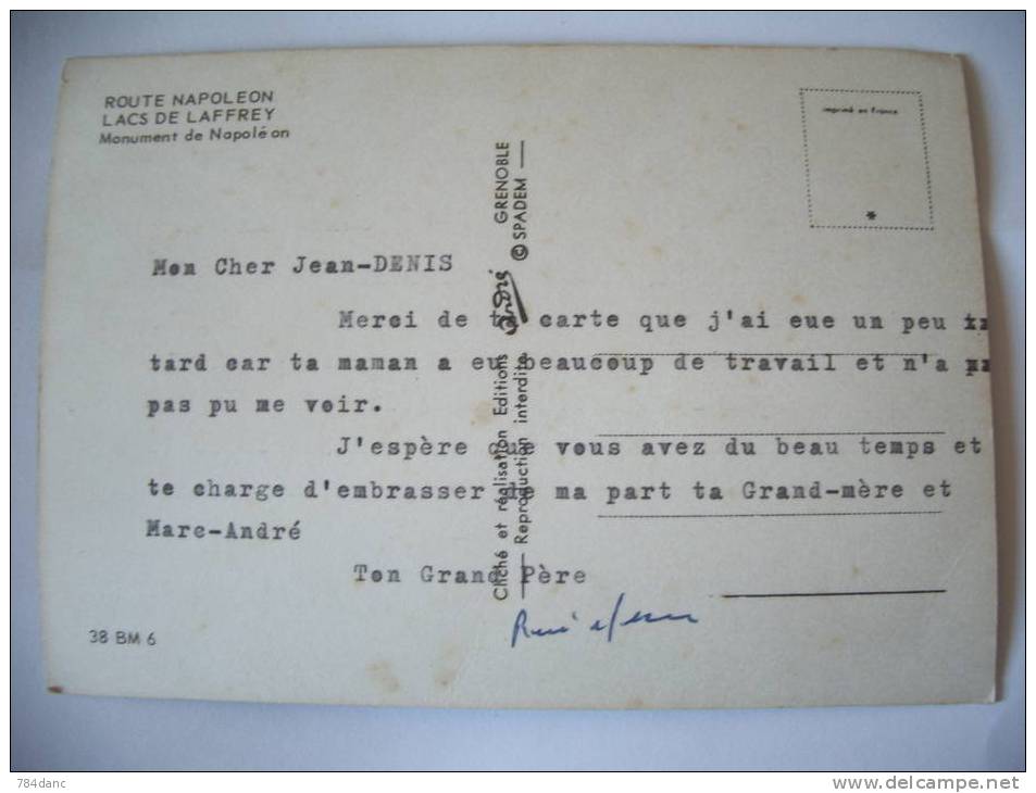 Lac Laffrey- Route Napoleon - Laffrey