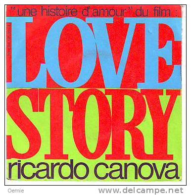 RICARDO  CANOVA   °   LOVE  STORY - Autres - Musique Italienne