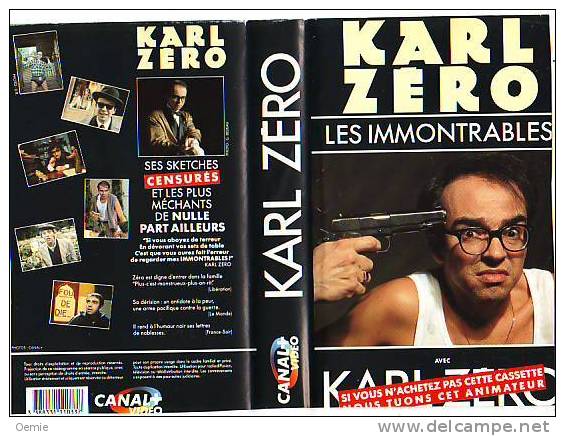 KARL  ZERO  LES  IMMONTRABLES     SKETCHES  CENSURES - Collections & Sets