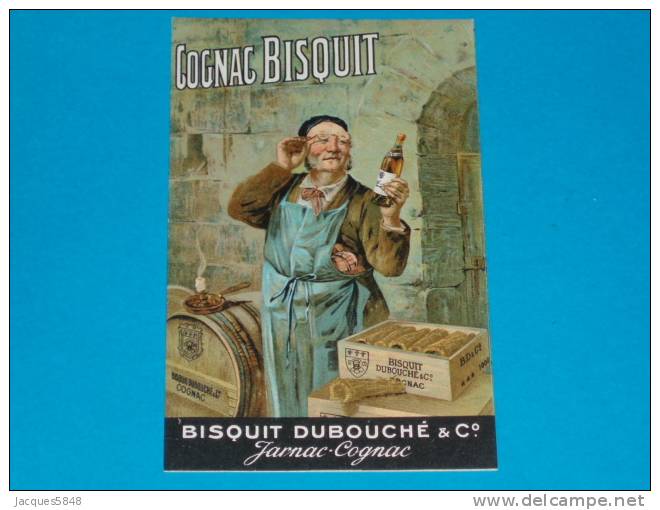 16) Jarnac - Cognac - Carte PUB - Bisquit Dubouché &c° -  - Année  - - Jarnac