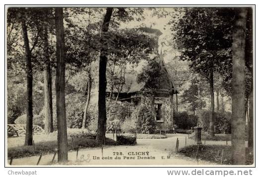 Clichy - Un Coin Du Parc Denain - 728 - Clichy