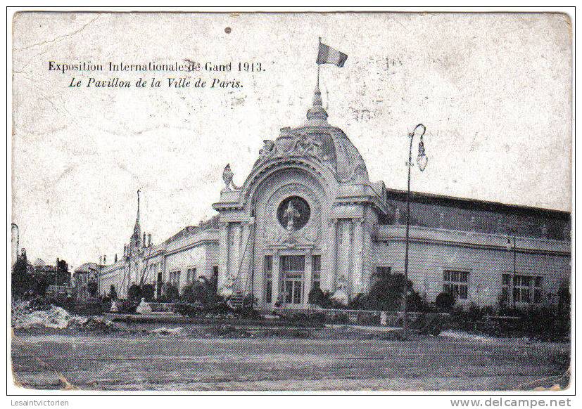 GAND GENT EXPOSITION INTERNATIONALE 1913 PAVILLON DE PARIS - Gent