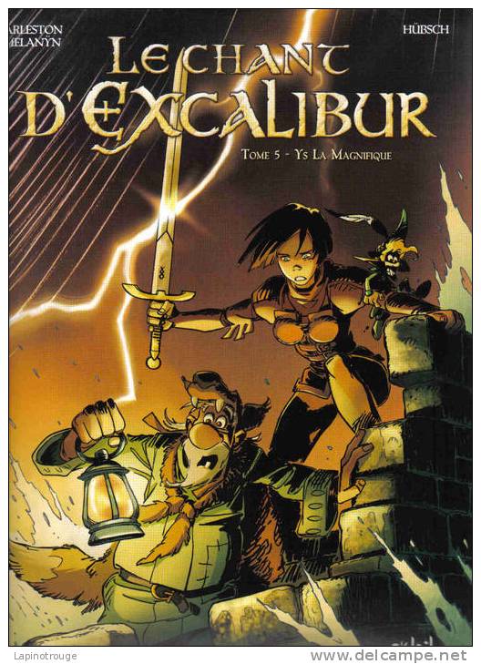 Dossier De Presse HUBSCH ARLESTON Le Chant D'Excalibur éditions Soleil - Persboek