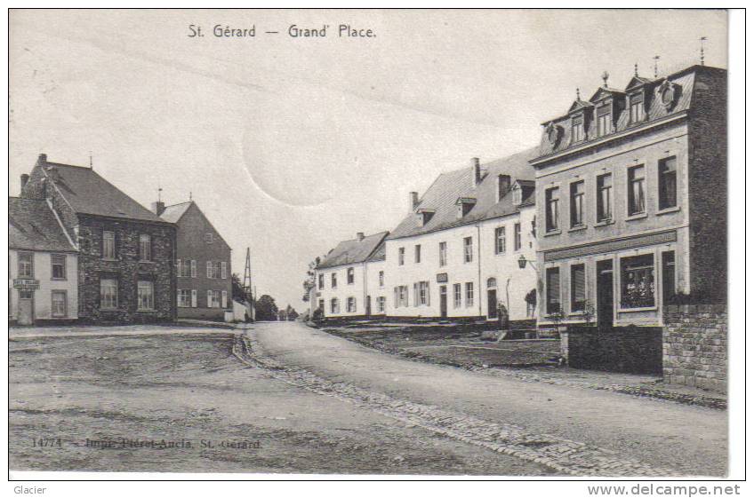 ST GÉRARD - Grand'Place - 14774 Star Gand - Impr. Piéret Ancia , St Gérard - Fosses-la-Ville