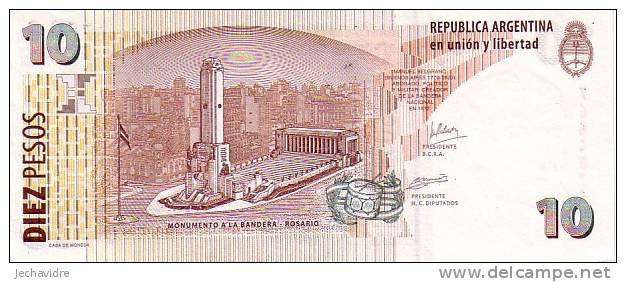 ARGENTINE  10 Pesos Non Daté (2002)   Pick 354  ***** BILLET  NEUF ***** - Argentinien