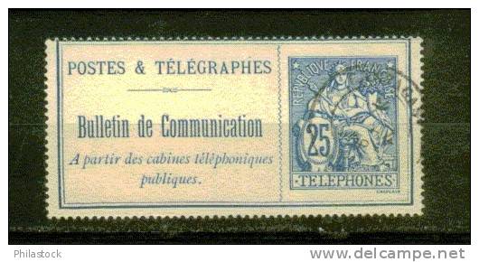 TELEPHONE N° 24 Obl. - Télégraphes Et Téléphones