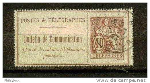 TELEPHONE N° 26 Obl. - Telegraph And Telephone