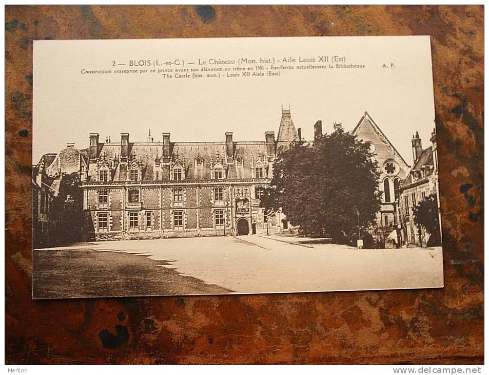 41  BLOIS  Le Chateau  Cca 1910-20´s  EF  D10892 - Blois