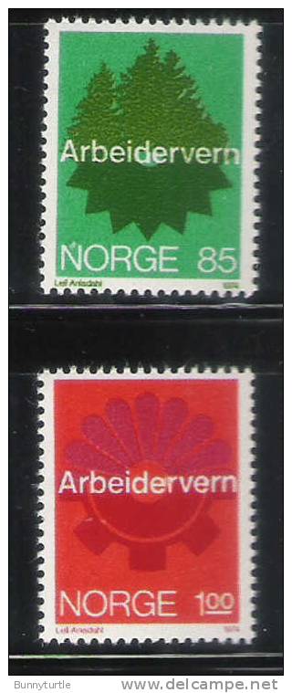 Norway 1974 Safe Working Conditions MNH - Ongebruikt
