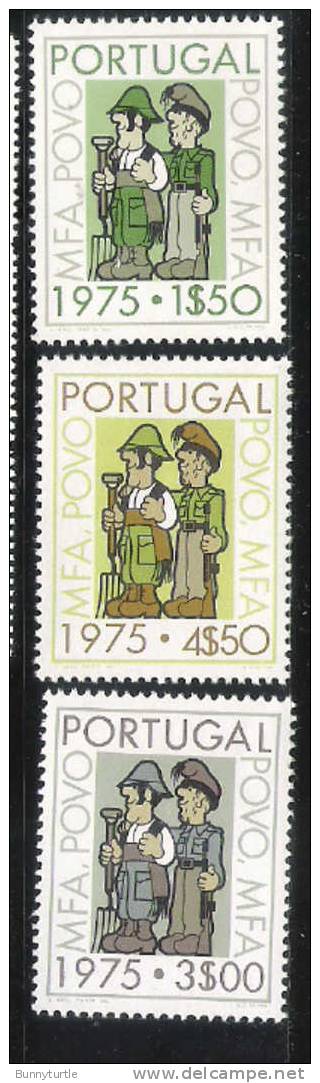 Portugal 1975 Cultural Progress & Citizen's Guidance Campaign MNH - Neufs