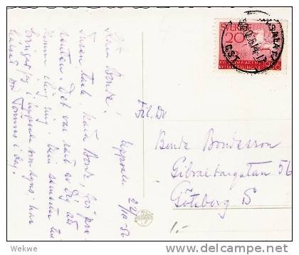 S205// - SCHWEDEN -  Reiterolympiade 1956, 20 Öre 3-seitig Gezähnt - Lettres & Documents