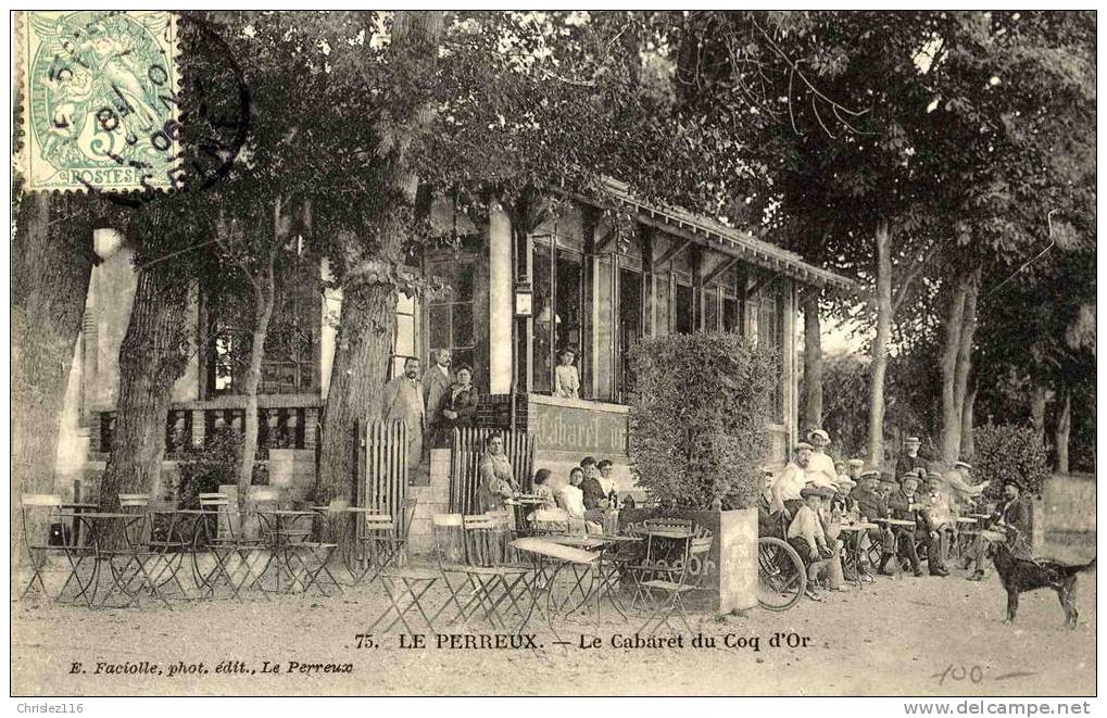 94 LE PERREUX Le Cabaret Du Coq D'Or   TOP  1906 - Le Perreux Sur Marne