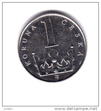 1 Korun 1993 Tchéquie - Czech Republic