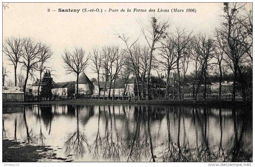 94 SANTENY Parc De La Ferme Des Lions  Joli Plan - Santeny