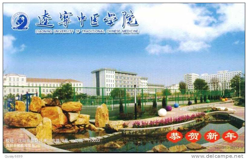 Shenyang Gangchan  Hospital Ad  ,  Pre-stamped Postcard , Postal Stationery - Other & Unclassified