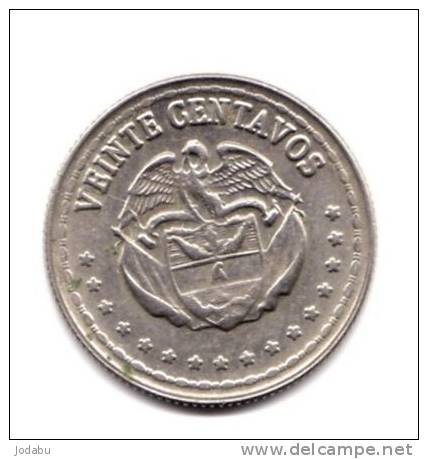 20 Centavos 1959 Colombie - Colombie