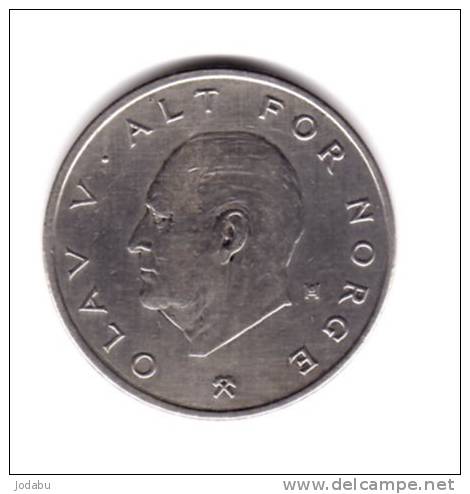 1 Krone Norvége 1975 - Norvège