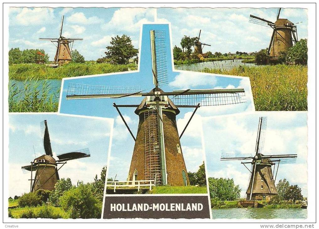 HOLLAND - MOLENLAND  KINDERDIJK - Landwirtschaftl. Anbau