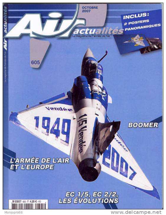 Magazine AIR Actualités De Octobre 2007 - Luftfahrt & Flugwesen