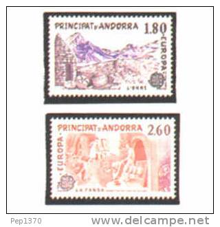 ANDORRA FRANCESA 1983 - EUROPA CEPT  - Nº 313-314 - 1983