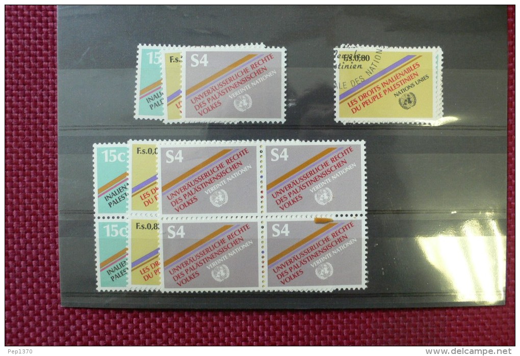 STAMP COLLECTION OF THE UNITED NATIONS U.N. (FLAGS) (35 PHOTOS) - Collections (with Albums)