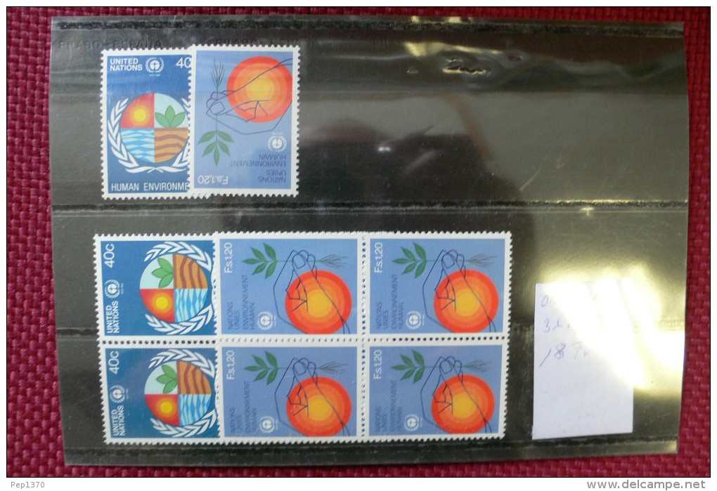 STAMP COLLECTION OF THE UNITED NATIONS U.N. (FLAGS) (35 PHOTOS)