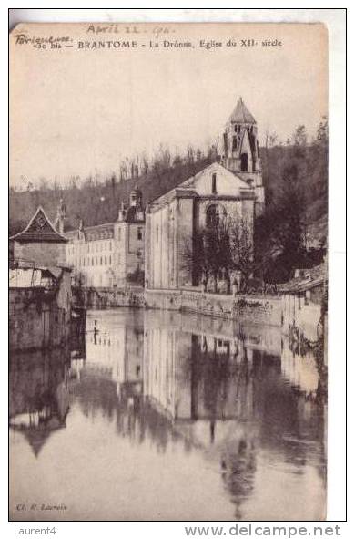 Old Postcard Of France - Carte Postale Ancienne De France - Brantome - Brantome