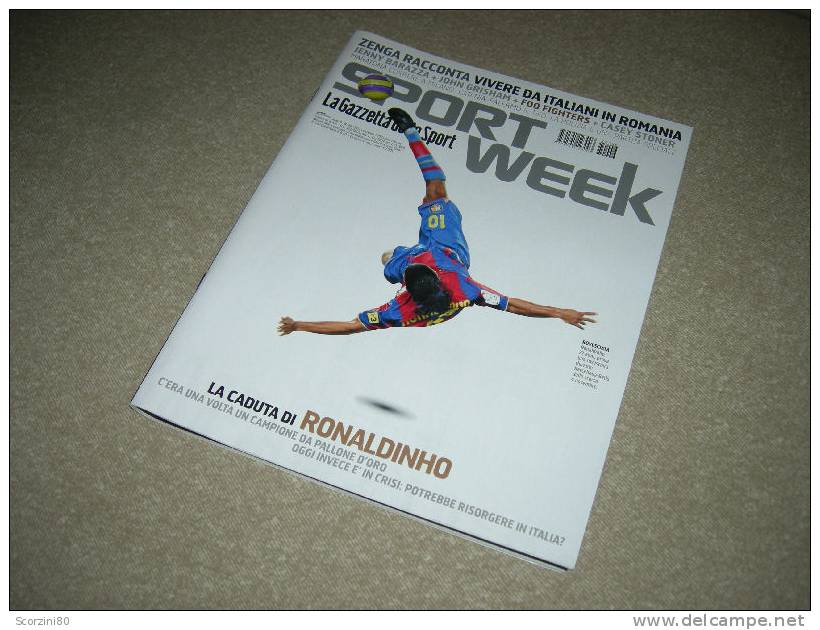 Sport Week N° 381 (n° 46-2007) Ronaldinho - Deportes