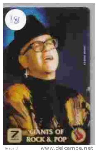 ELTON JOHN (181) MUSIQUE MUSIC MUSIEK  MOVIE CINEMA KINO PHONECARD Télécarte - Música