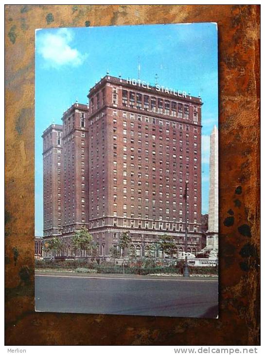 Statler Hotel Niagara Circle Buffalo NY    VF PU  1960  D11246 - Buffalo