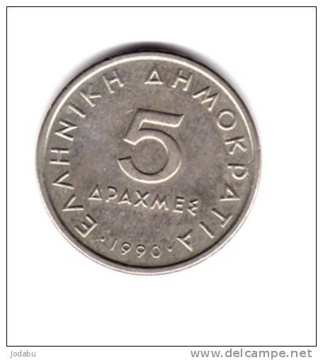 5 Drachmai Gréce  1978 - Grèce