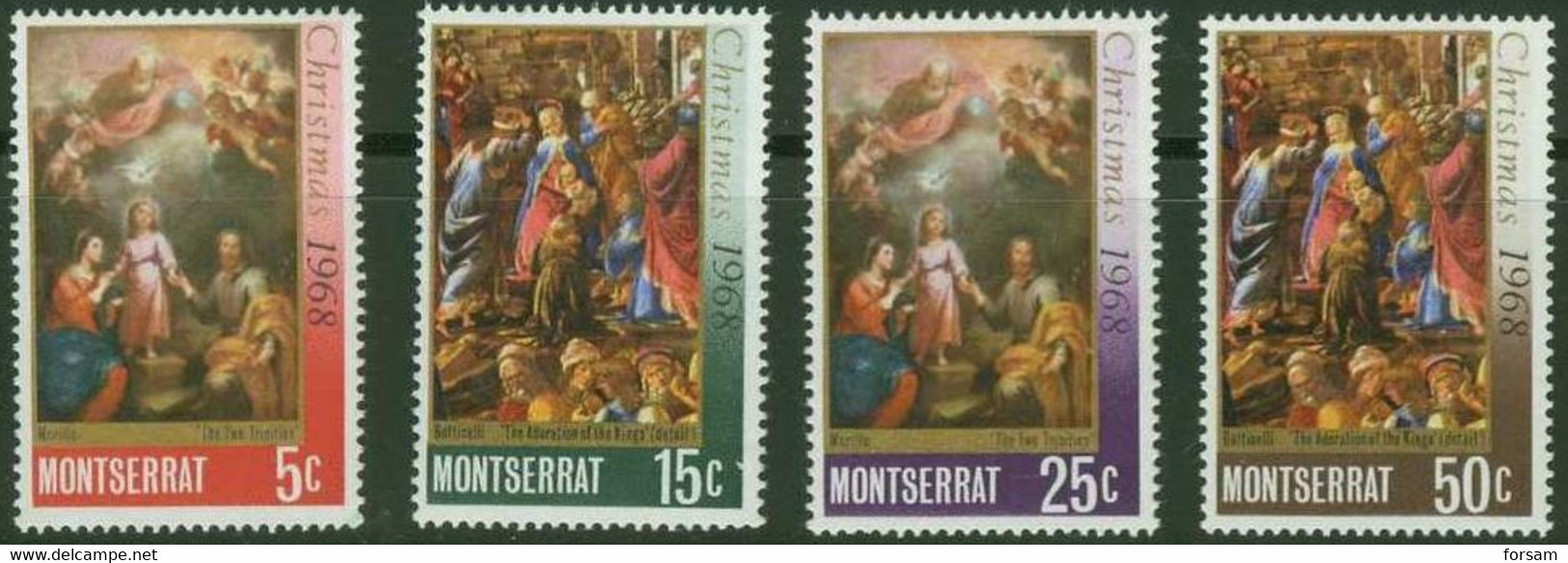 MONTSERRAT..1968..Michel# 207-209...MNH. - Montserrat