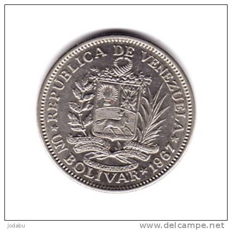 1 Bolivar  Vénézuela 1967 - Venezuela