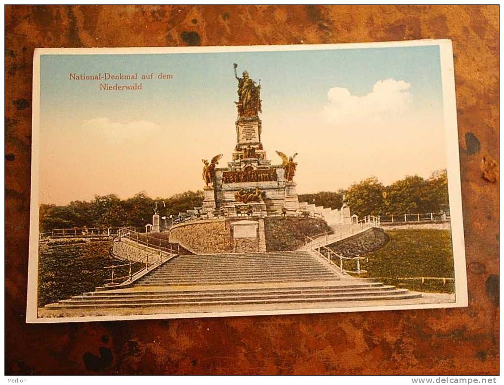 Niederwald National Denkmal   VF+ Cca 1920´s  D11311 - Rheingau