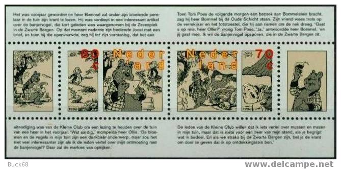 PAYS-BAS Bf49 ** MNH Olivier B. BOMMEL Avec Vignettes COMICS BANDE DESSINEE STRIP 14 Nov 1984 - Bloques