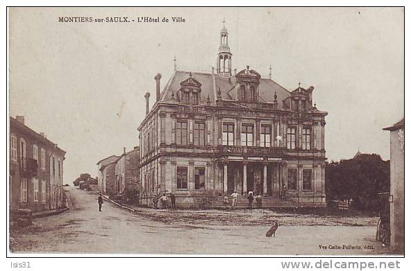 Dép 55 - K941 - Montiers Sur Saulx - L´hôtel De Ville - Bon état Général - Montiers Sur Saulx