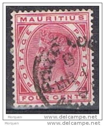 Lote 4 Sellos MAURICIO Num 69, 71, 83, 101 º - Mauritius (...-1967)