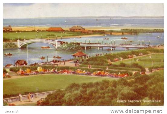 Old England Postcard - Carte Ancienne De Grande Bretagne - Southport - Southport