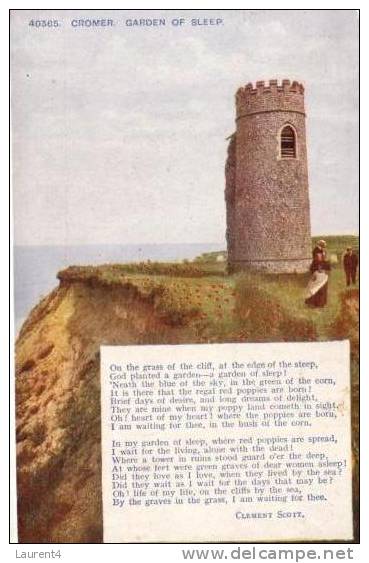 Old England Postcard - Carte Ancienne De Grande Bretagne - Cromer - Autres & Non Classés