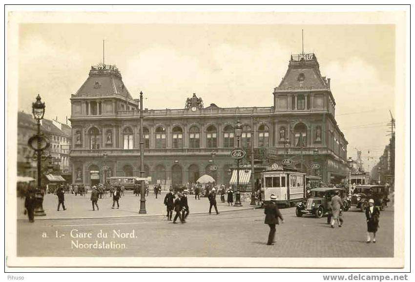 B616   BRUSSEL : Gare Du Nord - Chemins De Fer, Gares