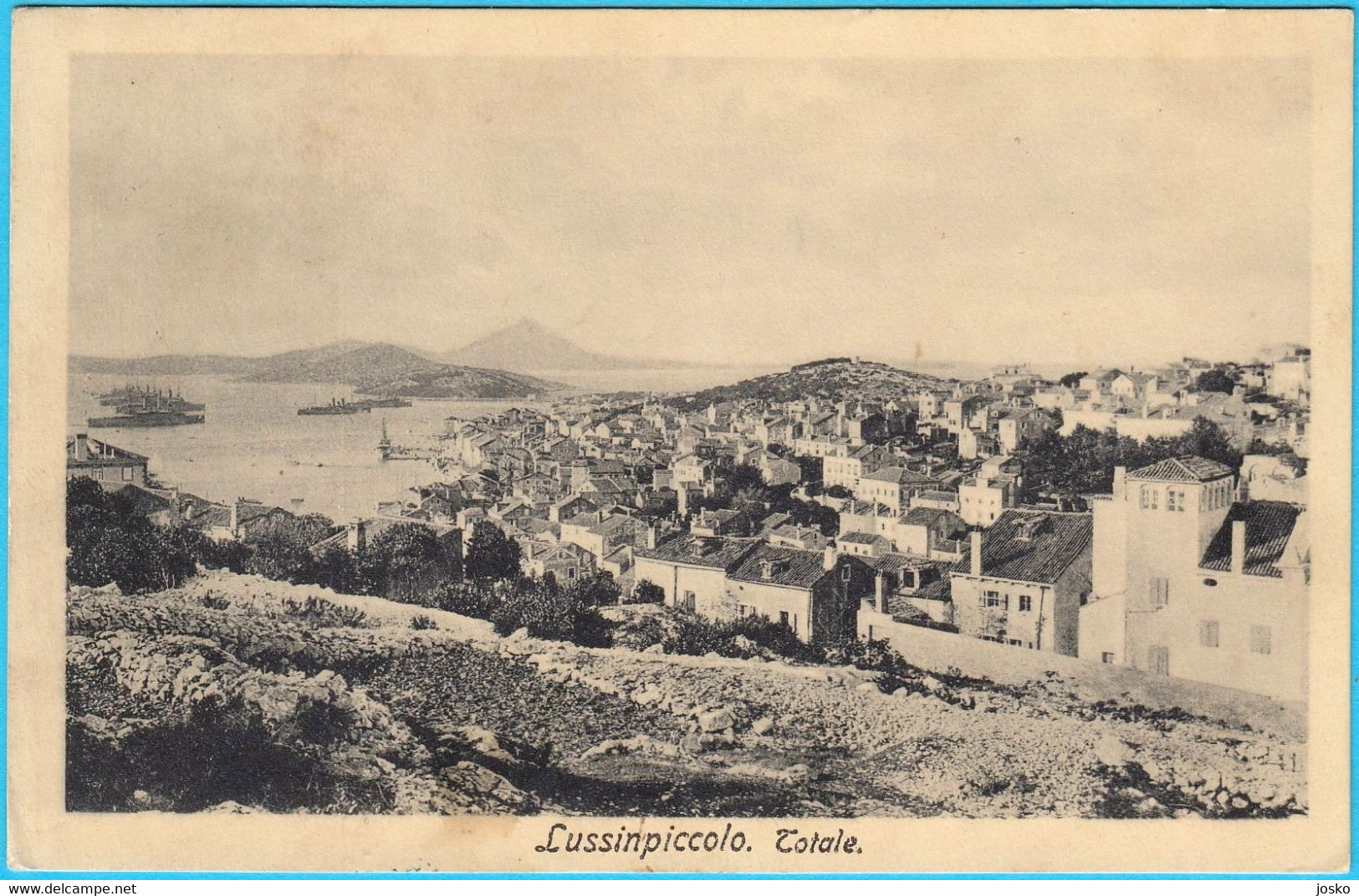 LUSSINPICCOLO (Mali Losinj) ... Istria (Croatia) * Travelled 1912. * Croazia Kroatien Croatie Croacia Kroatie - Kroatië